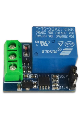 12V铅酸蓄电池低压过放保护模块 10.7V&11.6V双模式切换