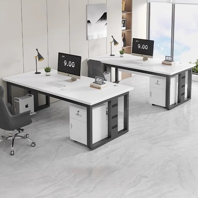 首筝办公桌简约现代办公室老板桌