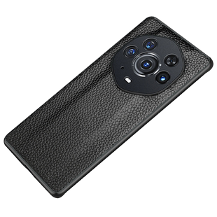 真牛皮荣耀magic3至臻版手机壳防摔ELZ一AN20硅胶保护套魔术3至秦三到泰软全包防摔防爆新品超薄磨砂荔枝皮纹