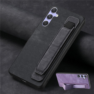 适用samsung a16 phone case创意腕带三星A56手机壳galaxy a36 5G电话套防摔pu皮革A26情侣A06 leather cover