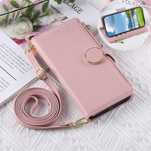 s24ultra cover适用三星s25+手机壳卡包samsung galaxy s25 ultra case翻盖s23fe插卡全包s22斜挎挂绳s21皮套