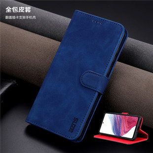 A55 5G case适用三星S24ultra手机壳samsung s23fe翻盖插卡S24+皮套A35防摔A54可放卡note20ultra手機殼Cover