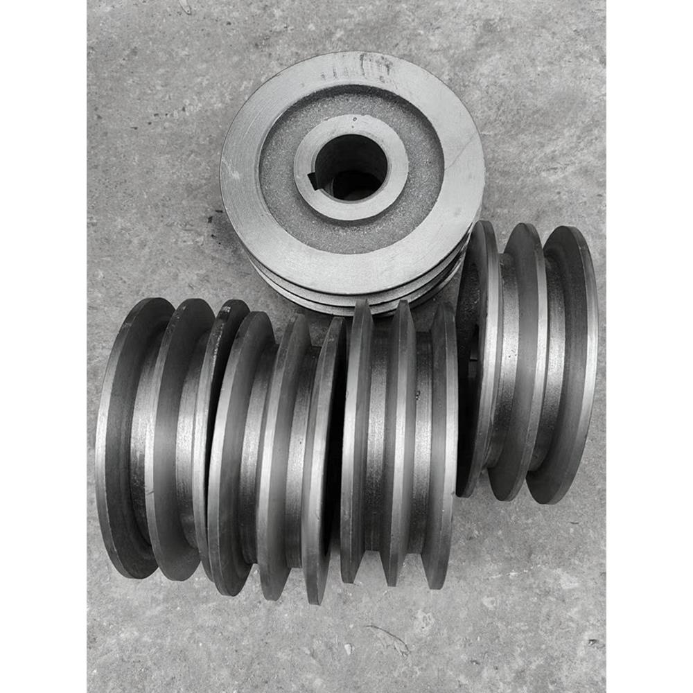 三角皮带轮国标B型2槽140-200外径铸铁轮电机轮皮带盘厂家