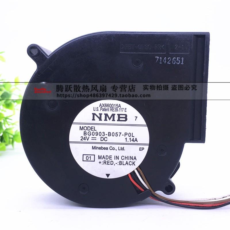 Nmb 9733 24V双球离心涡轮风扇bg0903 - b057 - pol Pwm温度控制
