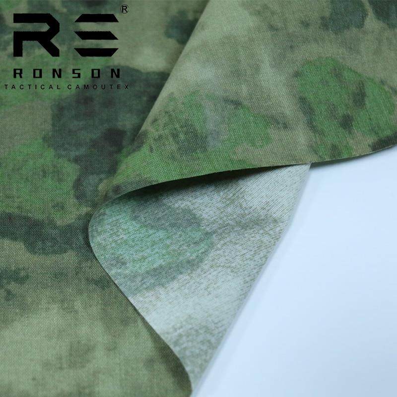 戎盛绿废墟迷彩布料500D1000D尼龙防水IRR箱包战术背心考杜拉面料