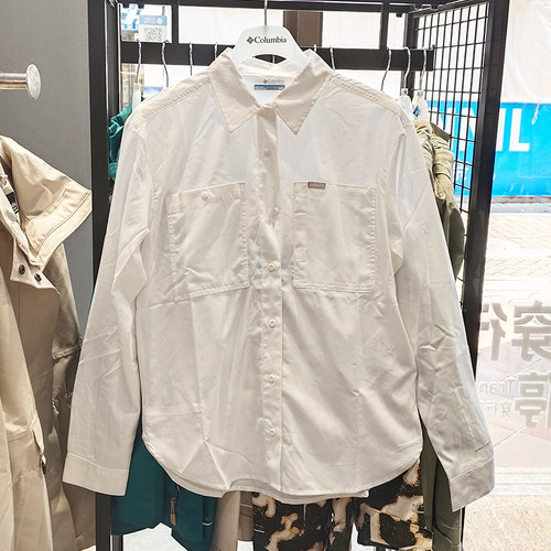 Columbia哥伦比亚25春夏新品女户外休闲透气速干长袖T恤AP9910