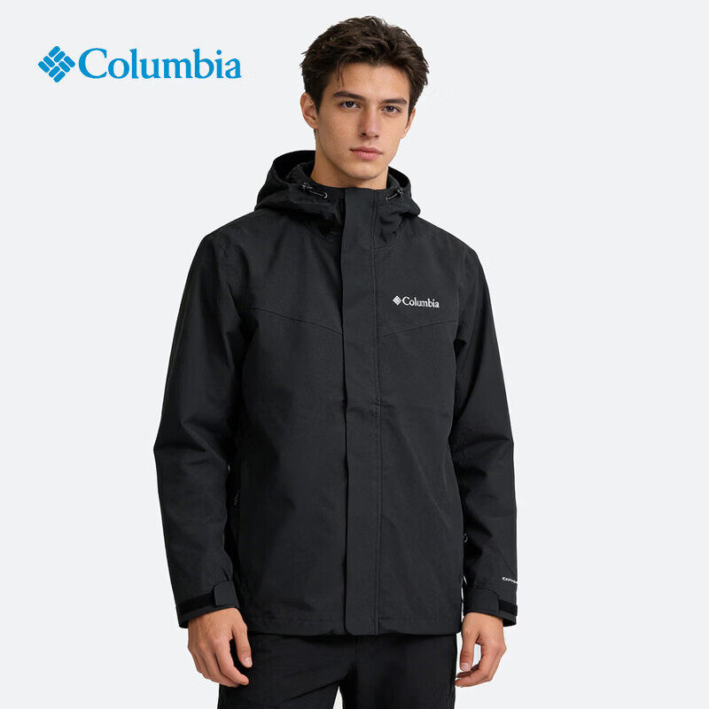 Columbia哥伦比亚冲锋衣男26春夏新品户外防风防水夹克外套XE8810