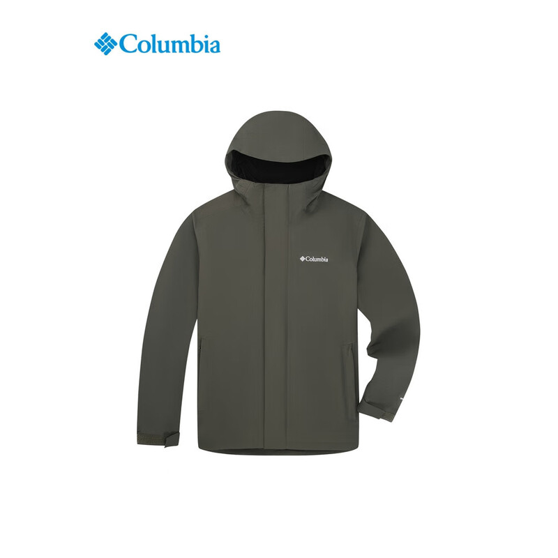 哥伦比亚冲锋衣男三合一秋冬新款金点羽绒内胆防水保暖外套XE5569