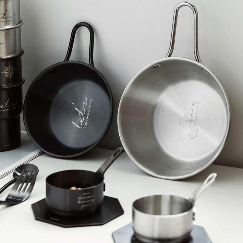 家用不锈钢雪拉碗便携小火锅米酒泡面碗露营野炊防摔户外用品小碗,餐饮具,碗,淘宝优惠券,粉丝福利购,淘宝优惠卷