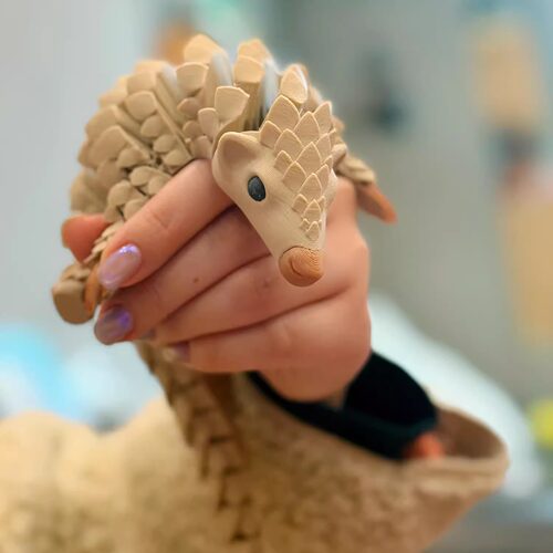 3D打印穿山甲玩具来喽