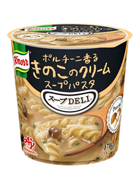 冲泡即食味之素奶油蘑菇意面日本
