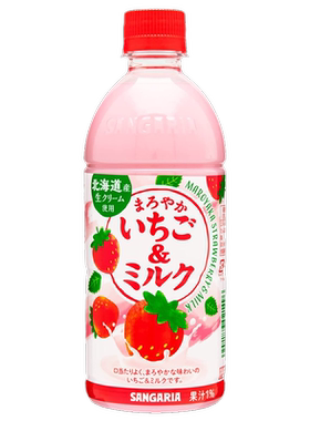 日本三佳利水果牛奶饮料500ml