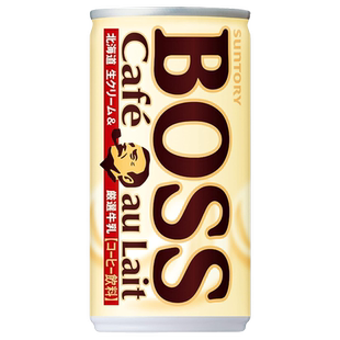 日本进口Suntory三得利boss老板牛奶拿铁咖啡即饮咖啡液偏甜奶香