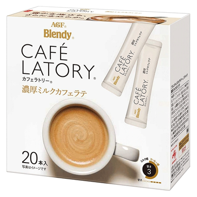 日本进口agf香甜牛奶拿铁咖啡