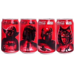日本进口可口可乐星球大战联名限定款碳酸饮料罐装汽水收藏版
