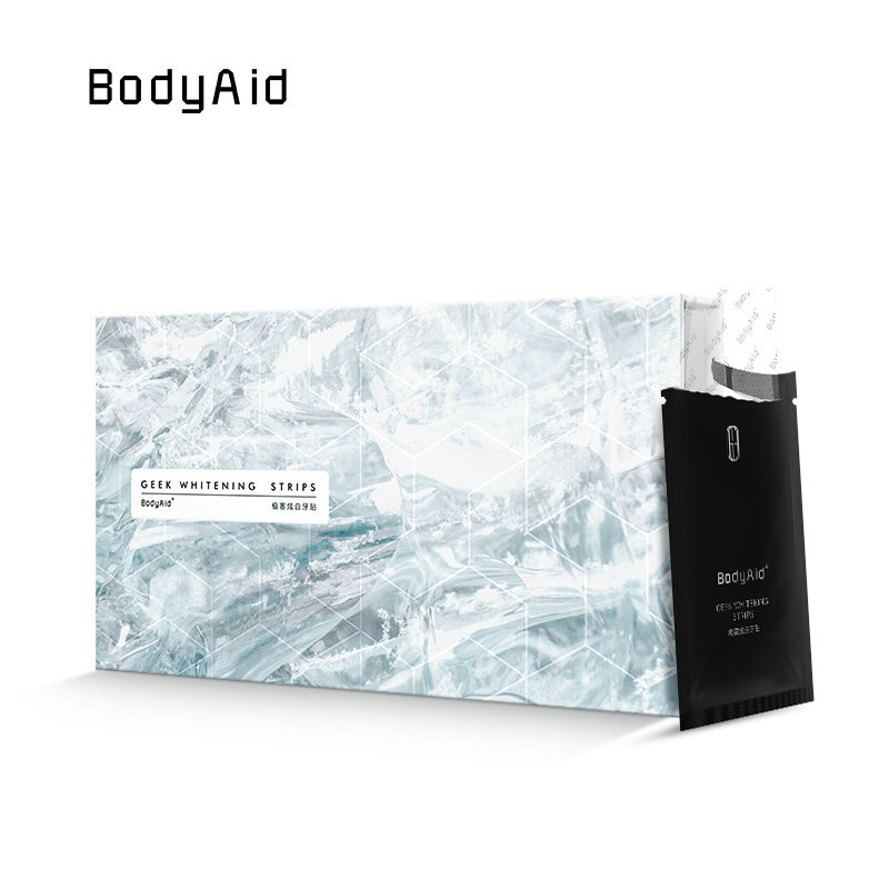 Bodyaid博滴牙齿美白牙贴去黄牙渍洁白炫白网红美牙贴10对20帖