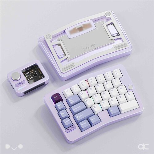 【现货链接】QK Alice Duo客制化键盘套件,可提供代组 全色现货