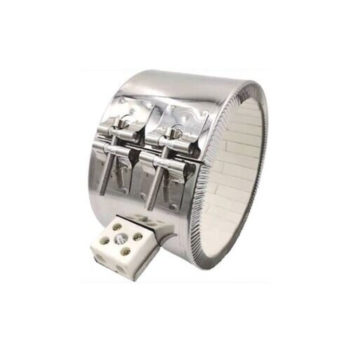 注塑机陶瓷加热圈挤出机发热圈造粒机100不锈钢高温电热圈220V125