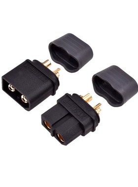 XT60H-F/M航模连接器锂电调电机接头30A安电池组充电测试接口镀金