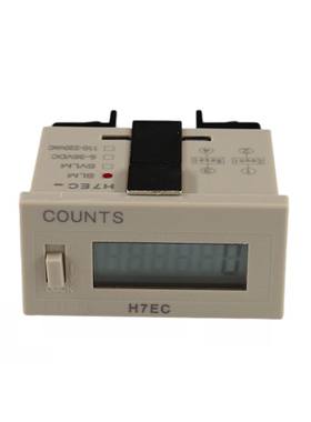 6位电子数显计数器H7EC-BLM工业机械记数器H7EC-BVLM电压通断点数
