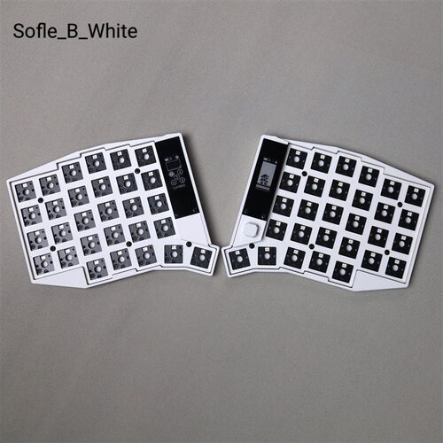 sofle无线分体键盘套件kaih矮轴choc v1 v2 low profile