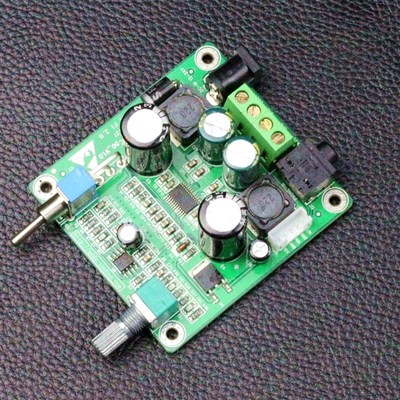 单电源成品数字D类小功放板TPA3123D2双声道HIFI立体声摩托电动车