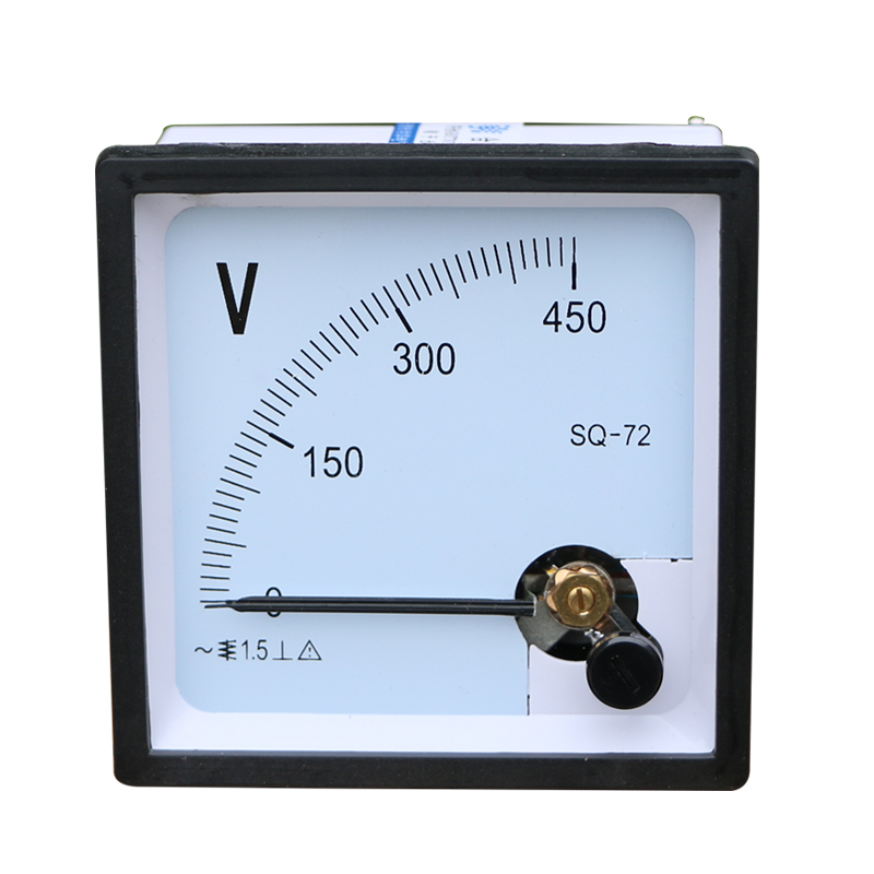 SQ-72电流表 50/5 100/5 600/5 72型频率指针式电压表头450V 500V