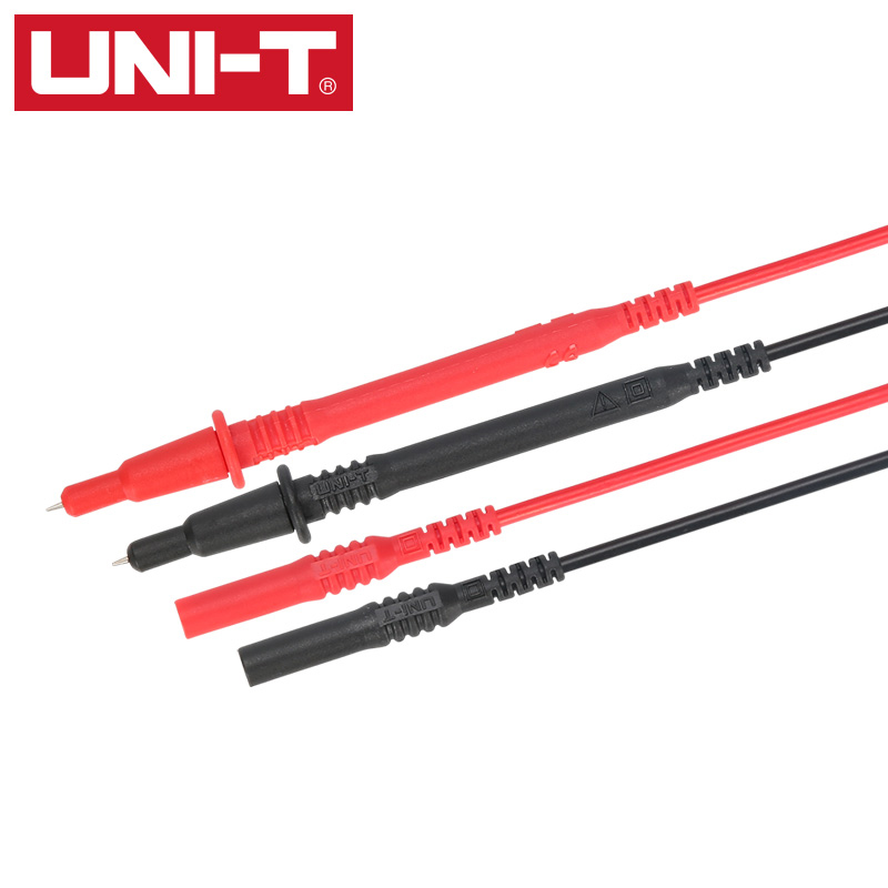 UNI-T优利德UT-L07直探尖测试线可调试式探针万用表表笔双重绝缘