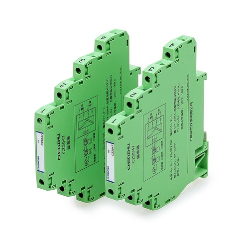上海辰竹仪表 CZ2047 一进一出 信号隔离器带24V配电0/V4-20mA输