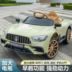 新款婴儿童电动车四轮汽车小孩遥控车可玩坐人宝宝具车电男生女充