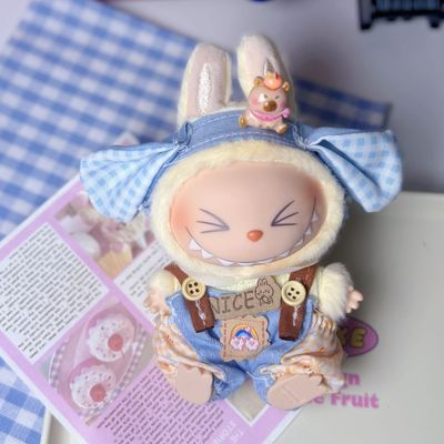 仅娃衣labubu一二三代娃衣拉布布童话新款衣服可穿17cm【不含玩偶