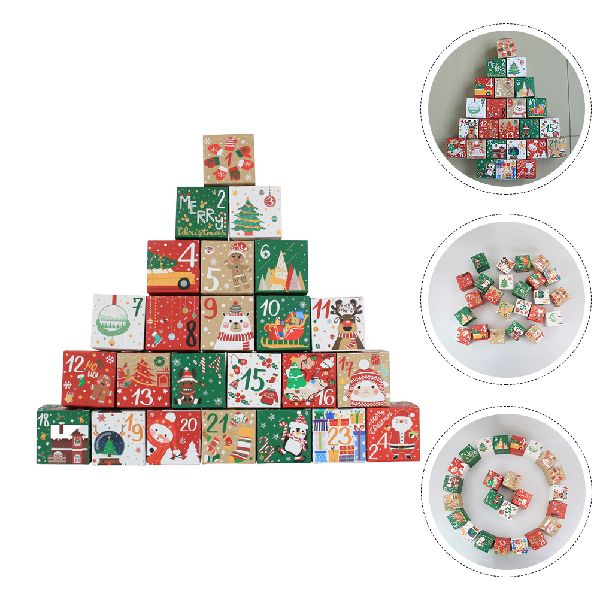 24pcs christmas eve apple box christmas apples box