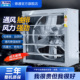 德通负压风机换气扇豪华型方角扇工业排气扇养殖场排风扇GLF12.5