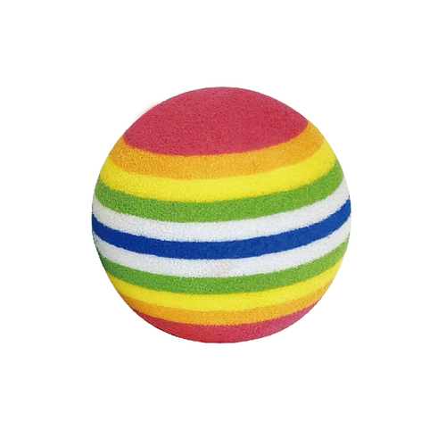 Смешная кошачья игрушечная шарик смешной кошачий кошка сами -приведите зубы радужный шарик и возьмите радужный шарик Eva Interactive Ball