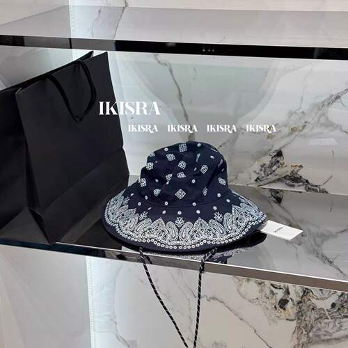 26s度假风复古腰果花渔夫帽