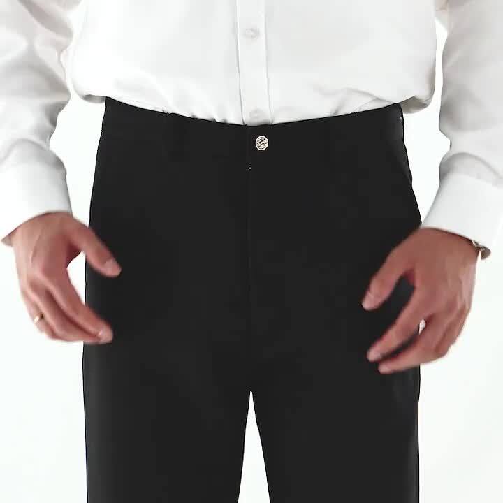 男裤秋冬款男士加绒裤中