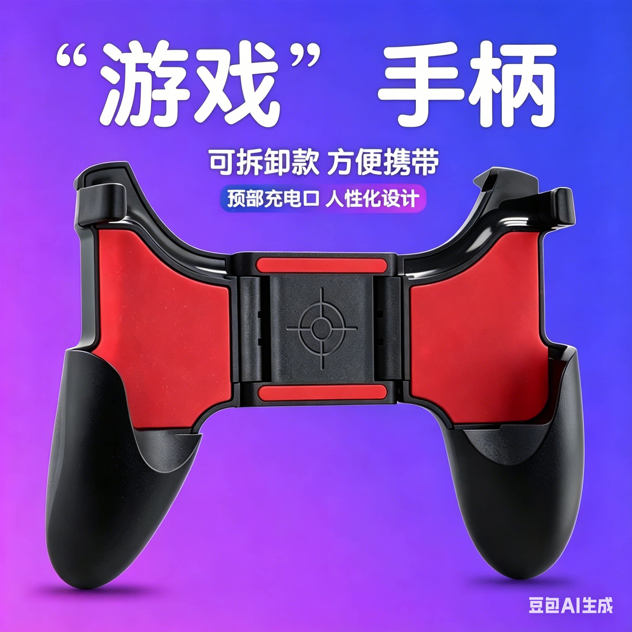吃鸡游戏手柄王者荣耀手机握把吃鸡神器安卓通用手游拉伸握把支架