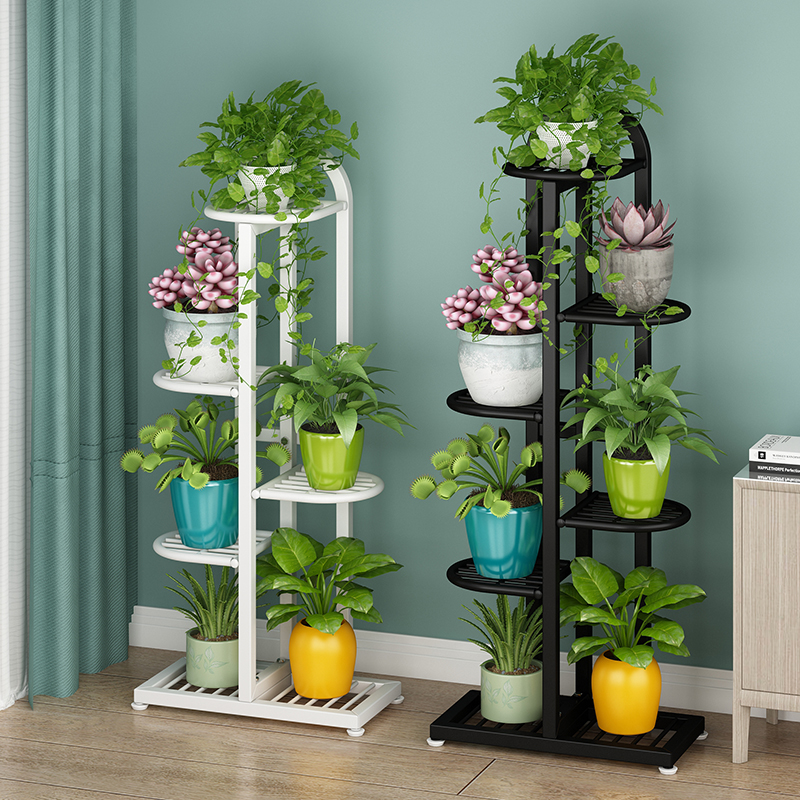 欧琪美多层花架阳台客厅落地式