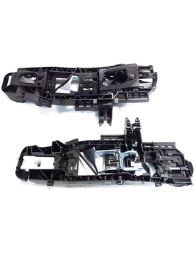 适用奔驰C180C200C250C260C300门外拉手底座左右把手扣手支架配件