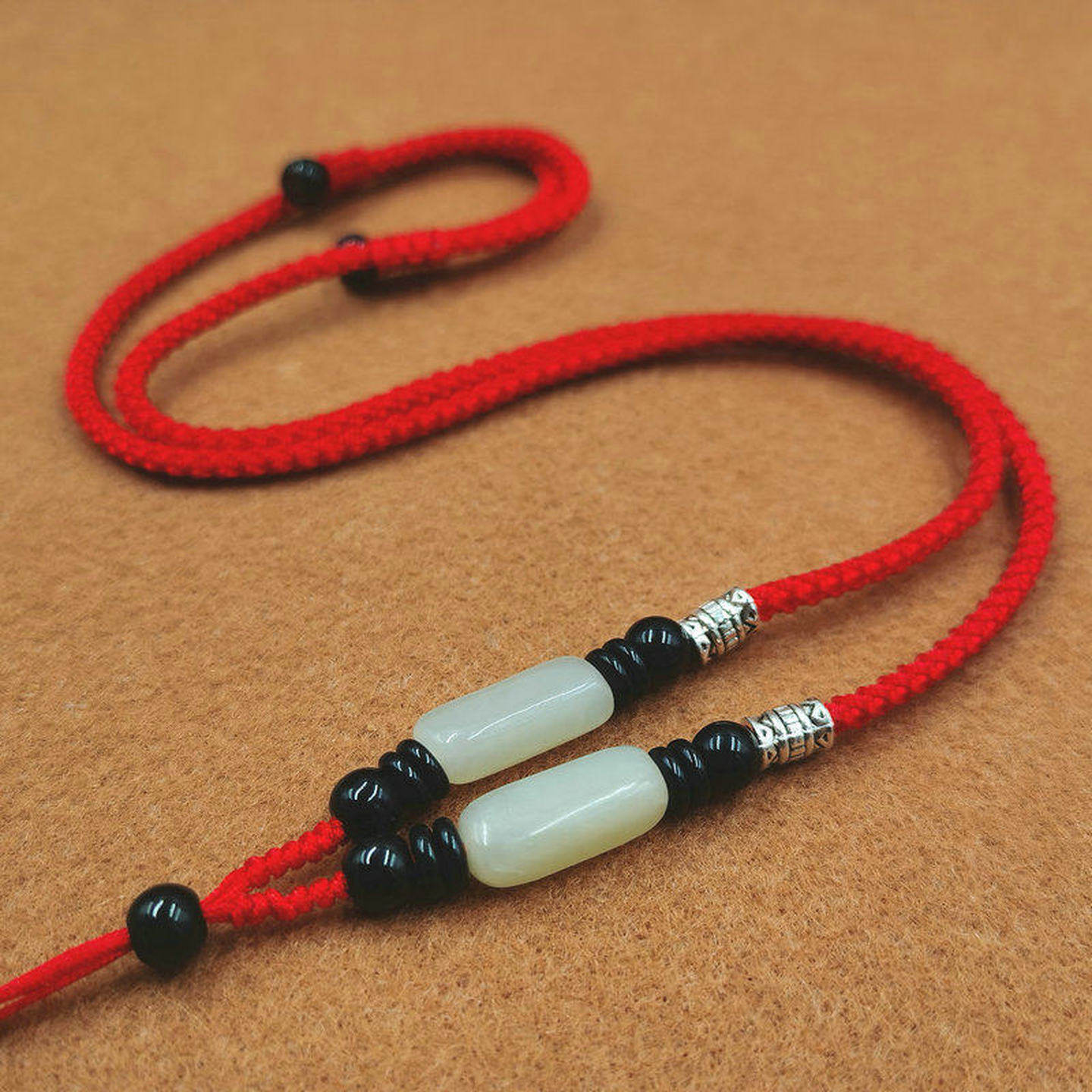 工编织吊坠绳女项链绳玉佩挂脖翡翠和田玉挂件绳男士高档挂绳配件