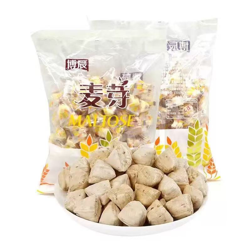 麦芽糖500克袋装传统手工怀旧老式硬质糖果麦芽糖块休闲零食