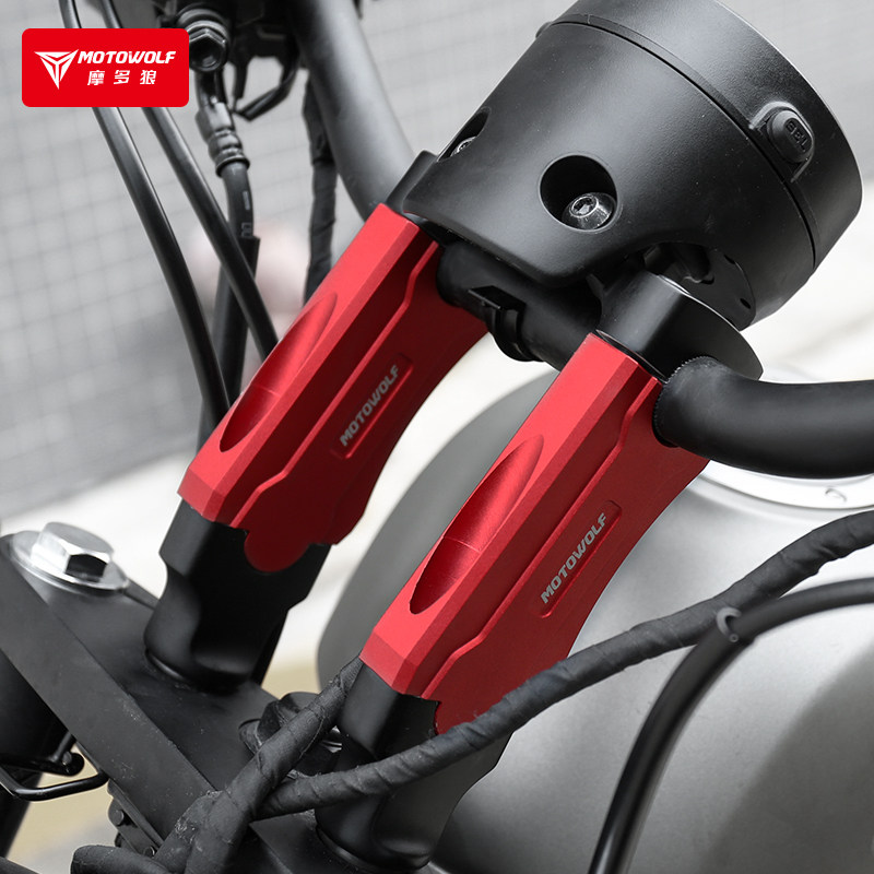 摩多狼摩托车铝合金龙头加高码车把增高架本田cm300改装配件cm500