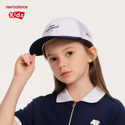 New Balance nb男女儿童春夏时尚潮流舒适透气孔棒球帽ND8QF2E013