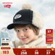 New Balance nb儿童男女童软萌户外毛绒护耳棒球帽ND8QF4E023
