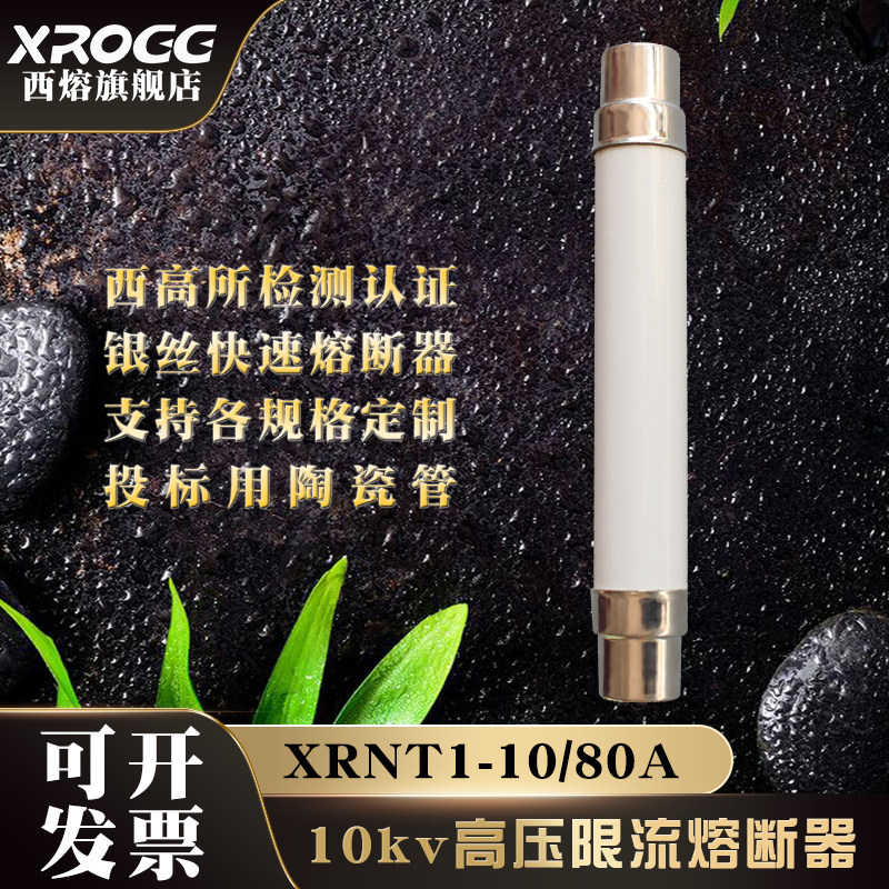 包邮XRNT1-10kv/5-80A高分断能力高压限流式熔断器12KV200A可开票