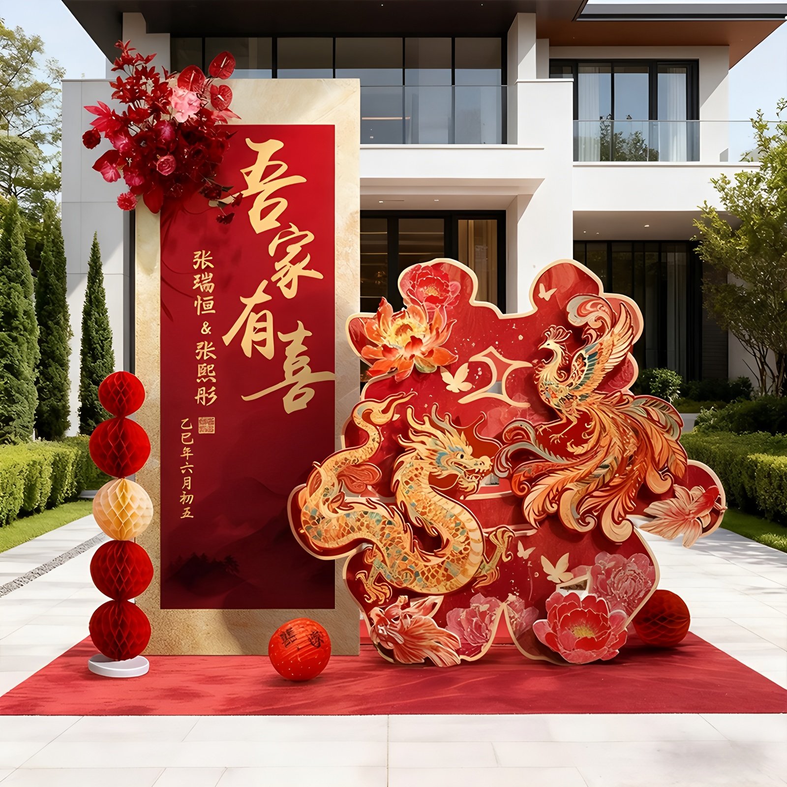 结婚农村院子门口大喜字立体落地迎宾牌kt板立式婚房布置装饰摆件,节庆用品/礼品,装扮布置套餐,淘宝优惠券,粉丝福利购,淘宝优惠卷