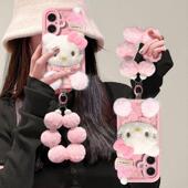 适用苹果16手机壳iPhone15Promax新女款 IP13猫咪mini可爱12挂绳14防摔Xs保护套8plus潮牌7p软壳6s全包xr硅胶X