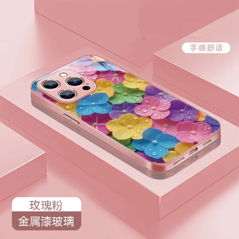 适用苹果系列四叶草手机壳
