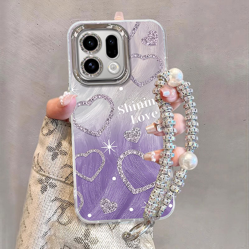 适用OPPOFindX9系列爱心手机壳