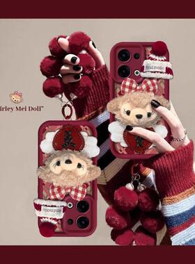 适用OPPOReno13手机壳新款Reno12雪莉玫Reno11Pro公仔Reno10Pro+防摔Reno9保护套8带挂绳7SE软壳6卡通5K女ins